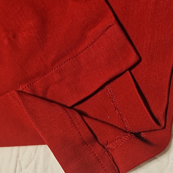 J.Jill Stretch Pencil Skkrt Red - Picture 6 of 6